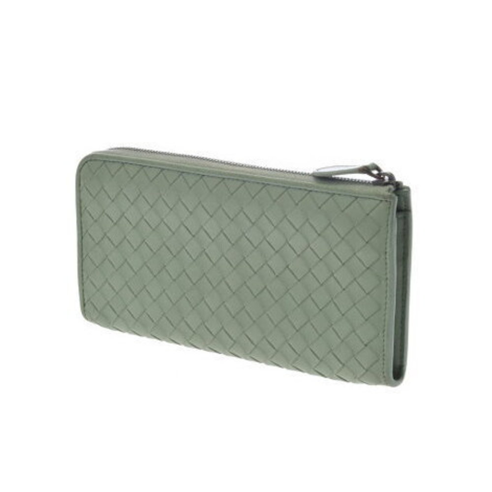 Bottega Veneta Zipper Long Wallet Green - Picture 2 of 12